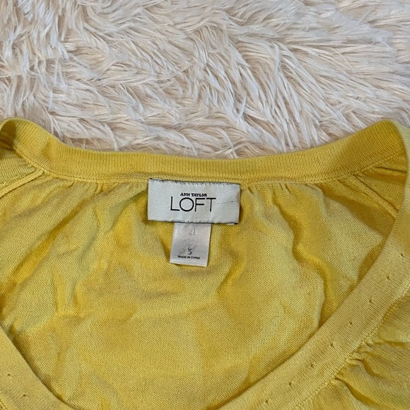 Loft yellow 3/4 sleeves jacket - Picture 2 of 4